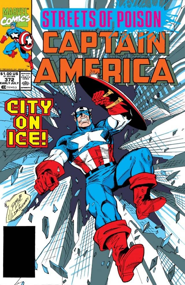 Captain America #372 cover