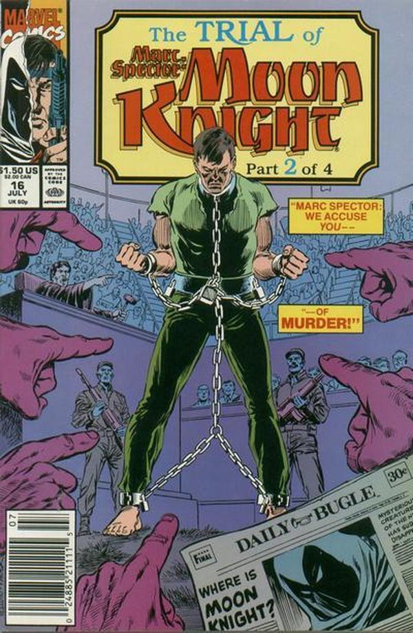 Marc Spector: Moon Knight #16 cover