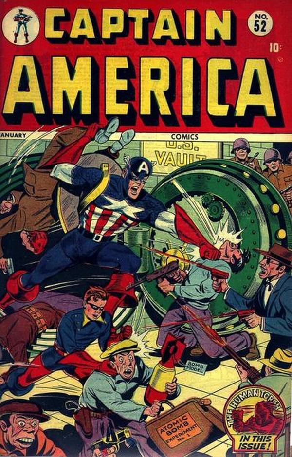 Captain America Comics #52 cover