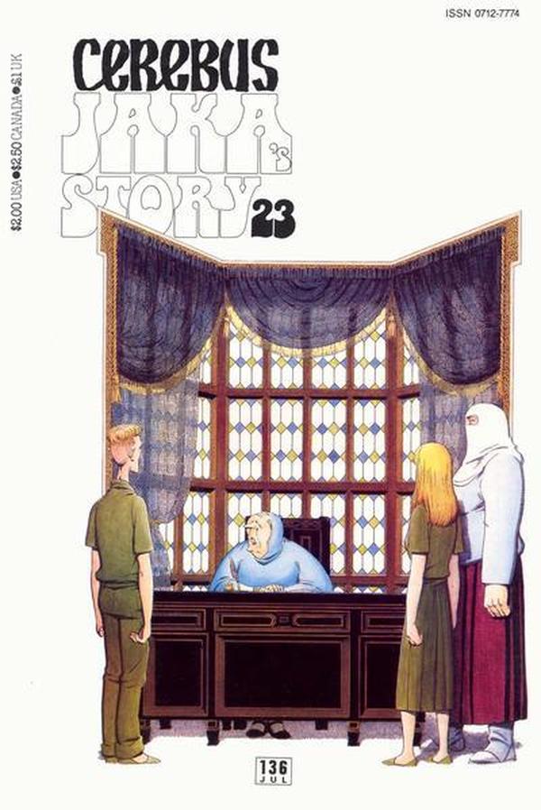 Cerebus #136 cover