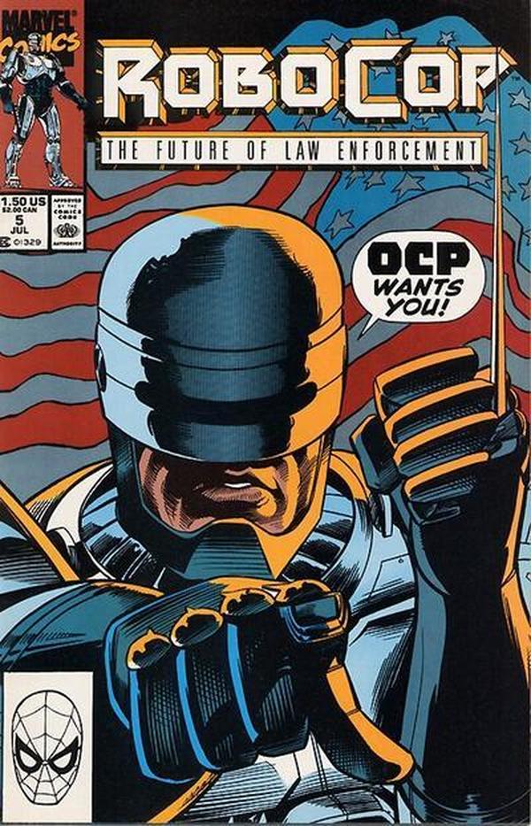 RoboCop #5 cover