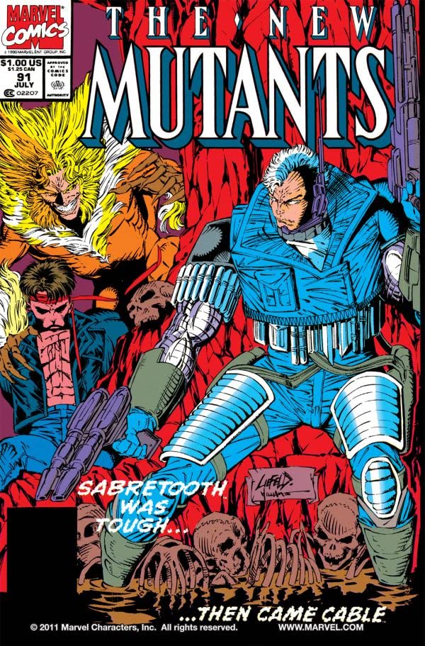 The New Mutants #91 cover
