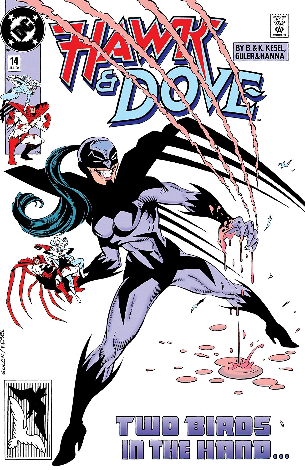 Hawk and Dove #14 cover
