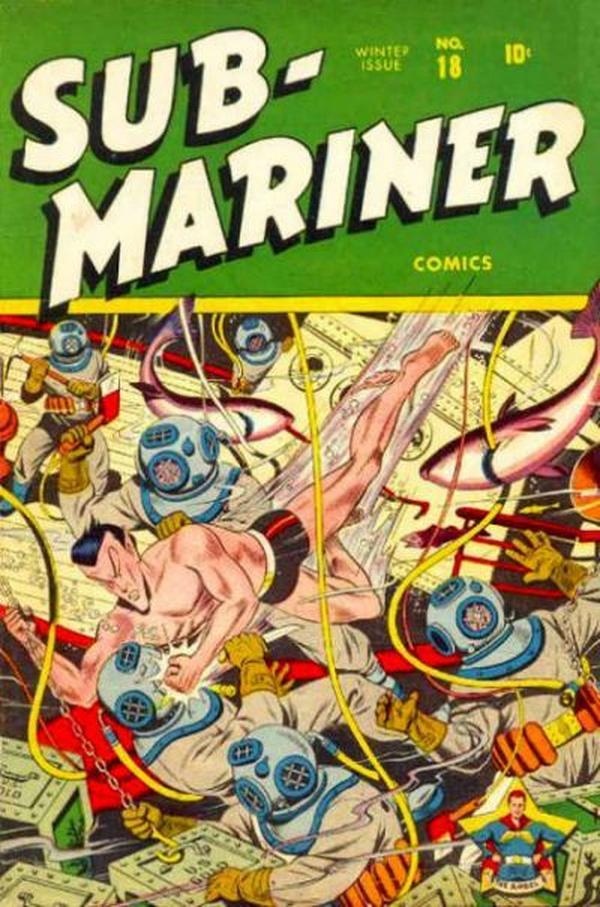 Sub-Mariner Comics #18 cover