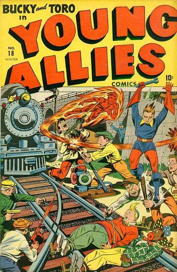 Young Allies #18 cover