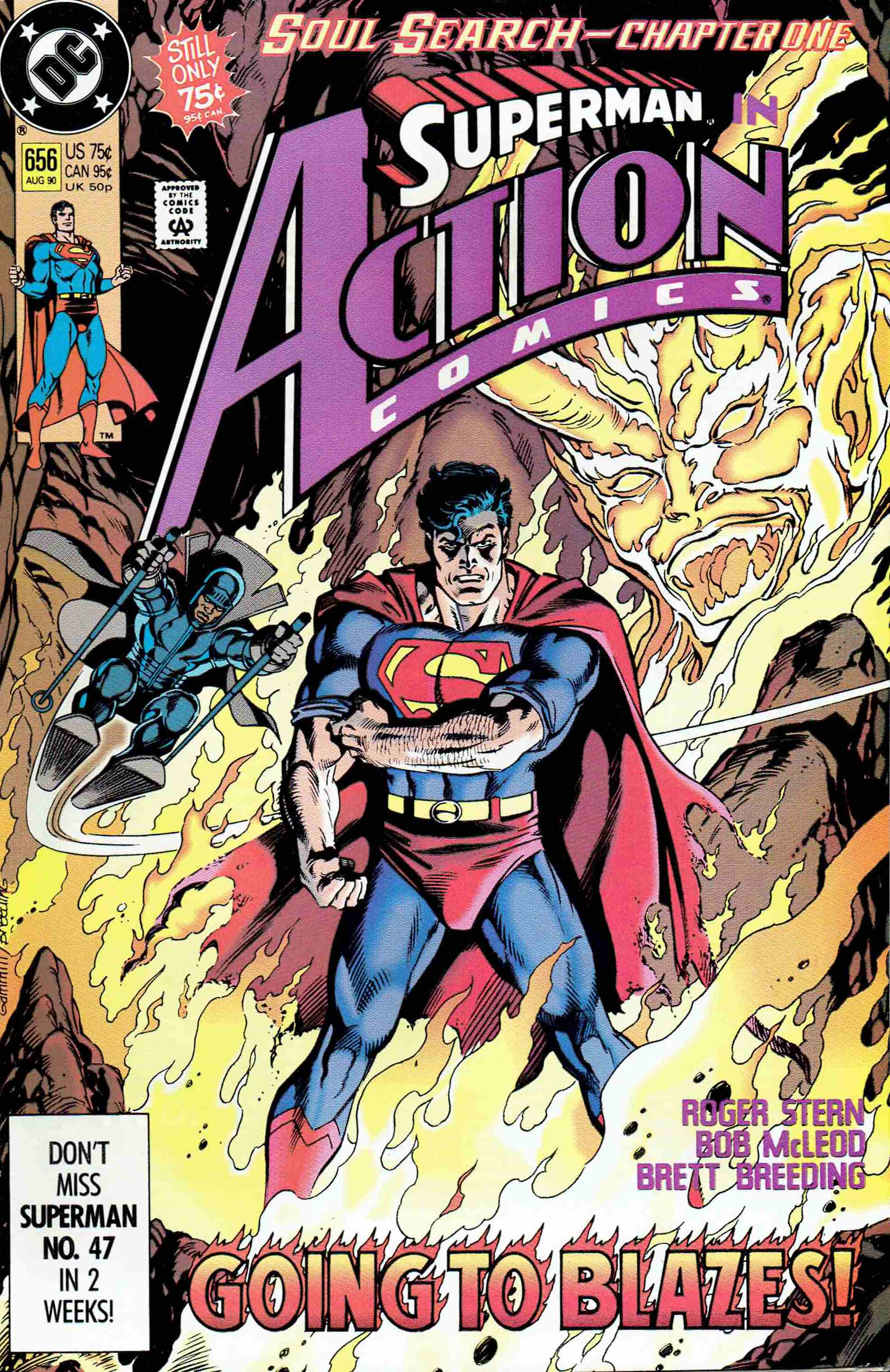 Action Comics #656 cover