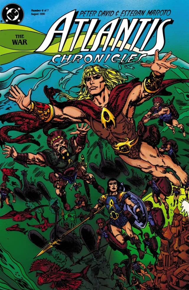 The Atlantis Chronicles #6 cover