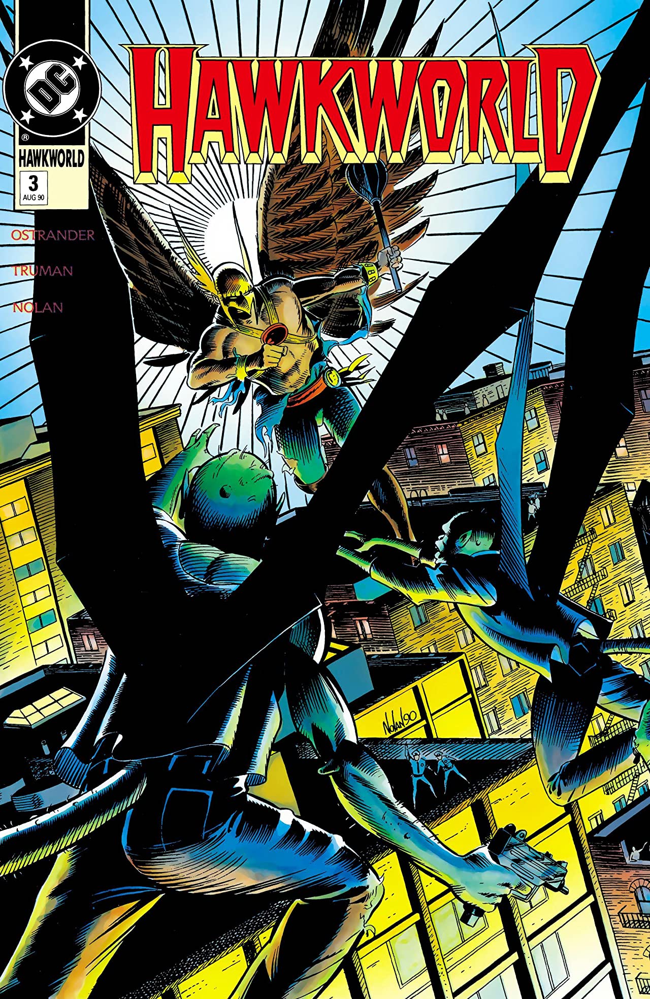 Hawkworld #3 cover
