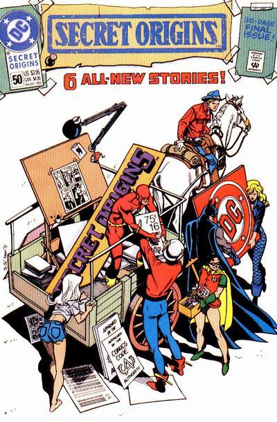 Secret Origins #50 cover