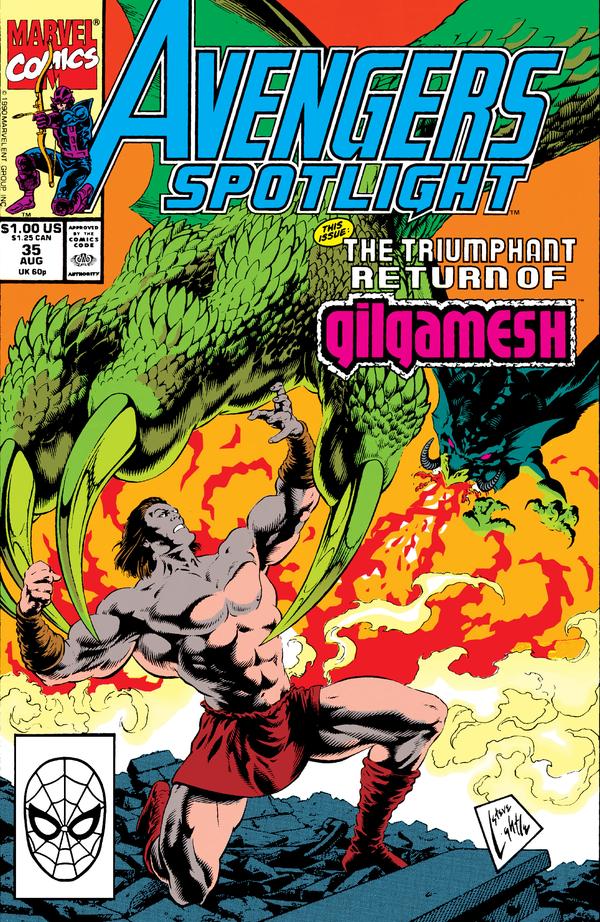 Avengers Spotlight #35 cover