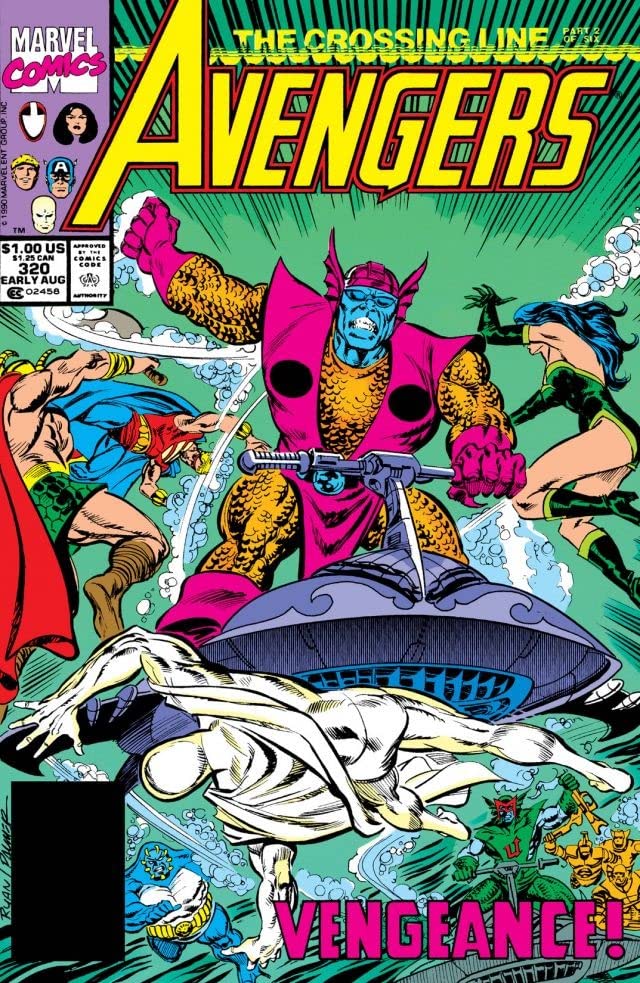 The Avengers #320 cover
