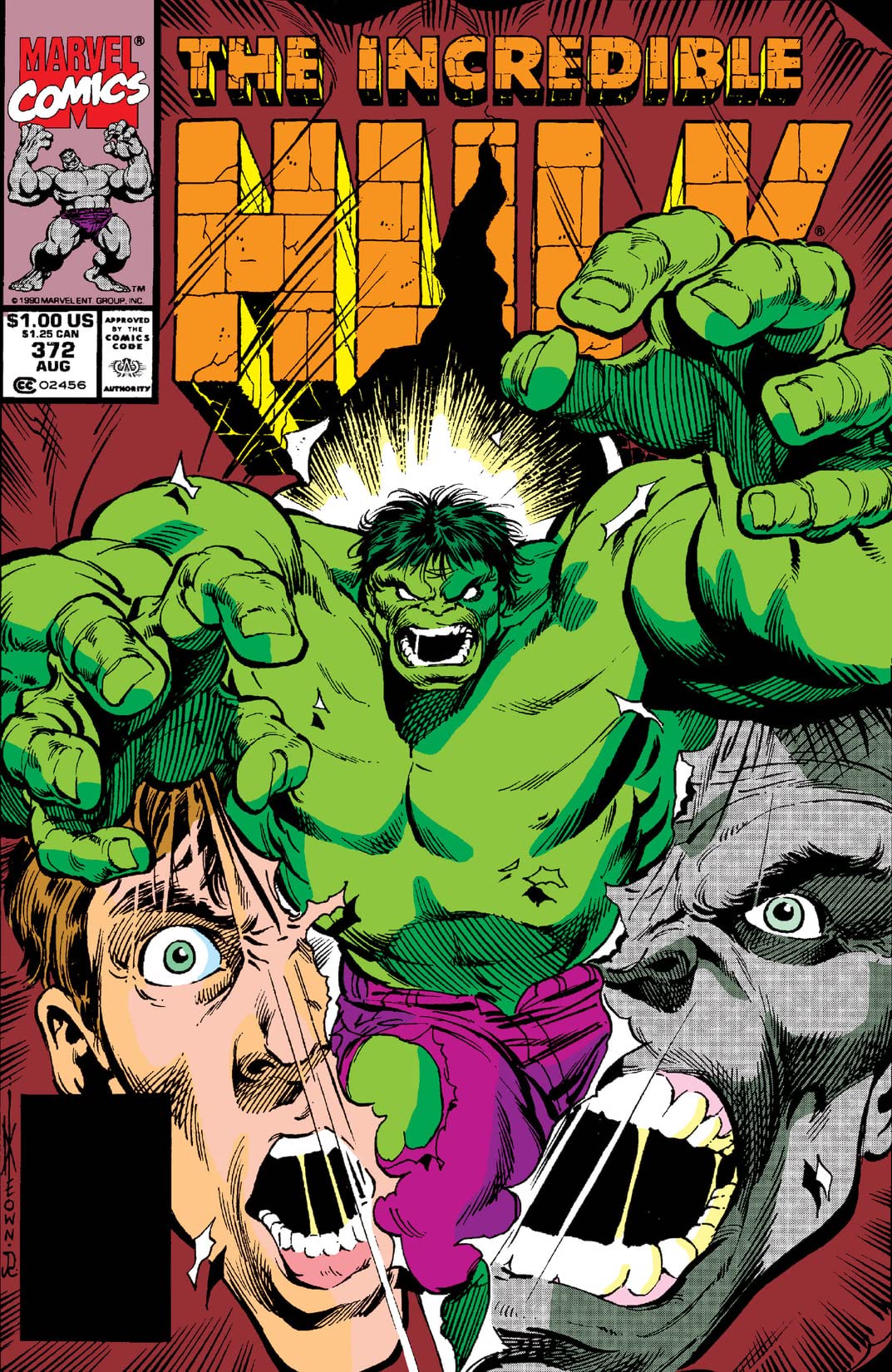 The Incredible Hulk #372 cover