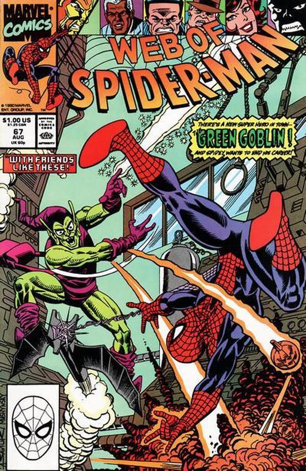 Web of Spider-Man #67 cover