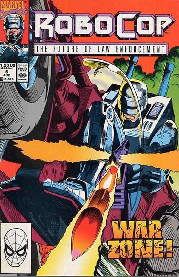 RoboCop #6 cover