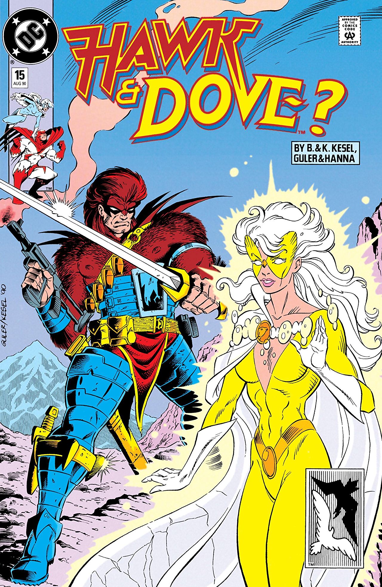 Hawk and Dove #15 cover