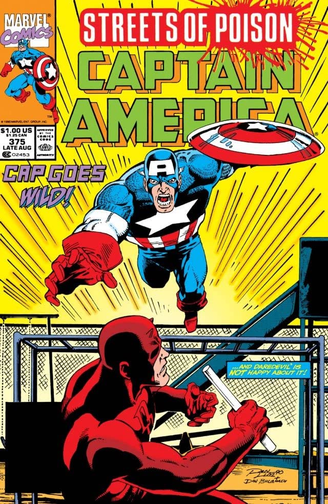 Captain America #375 cover