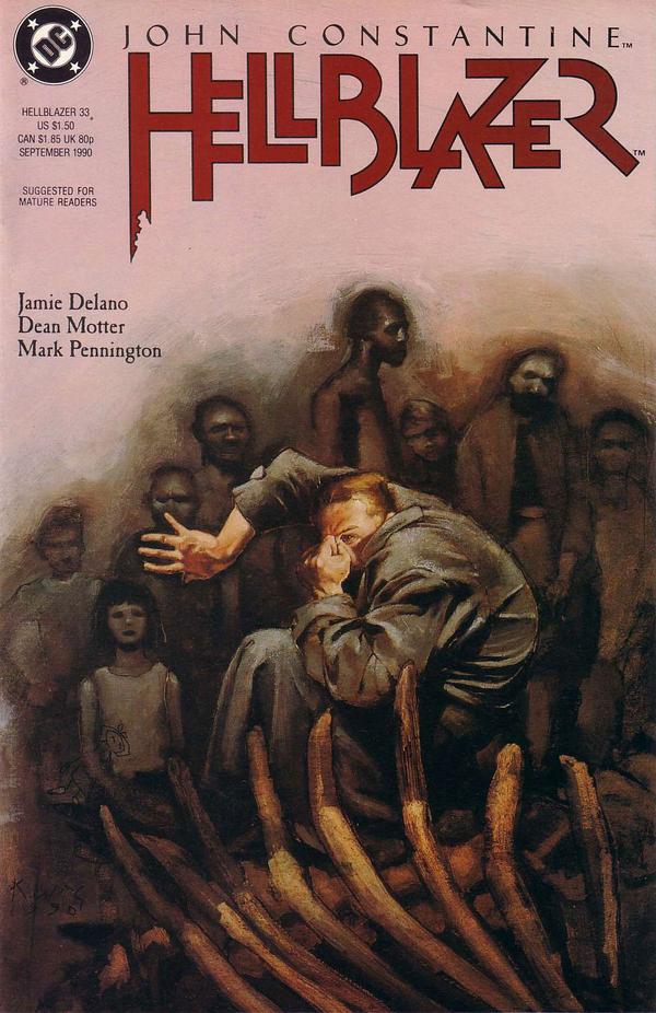 Hellblazer #33 cover