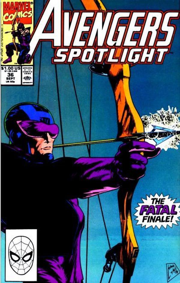 Avengers Spotlight #36 cover