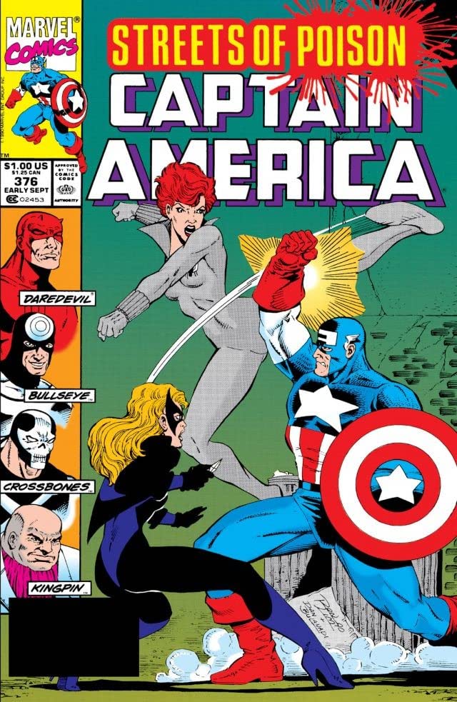 Captain America #376 cover