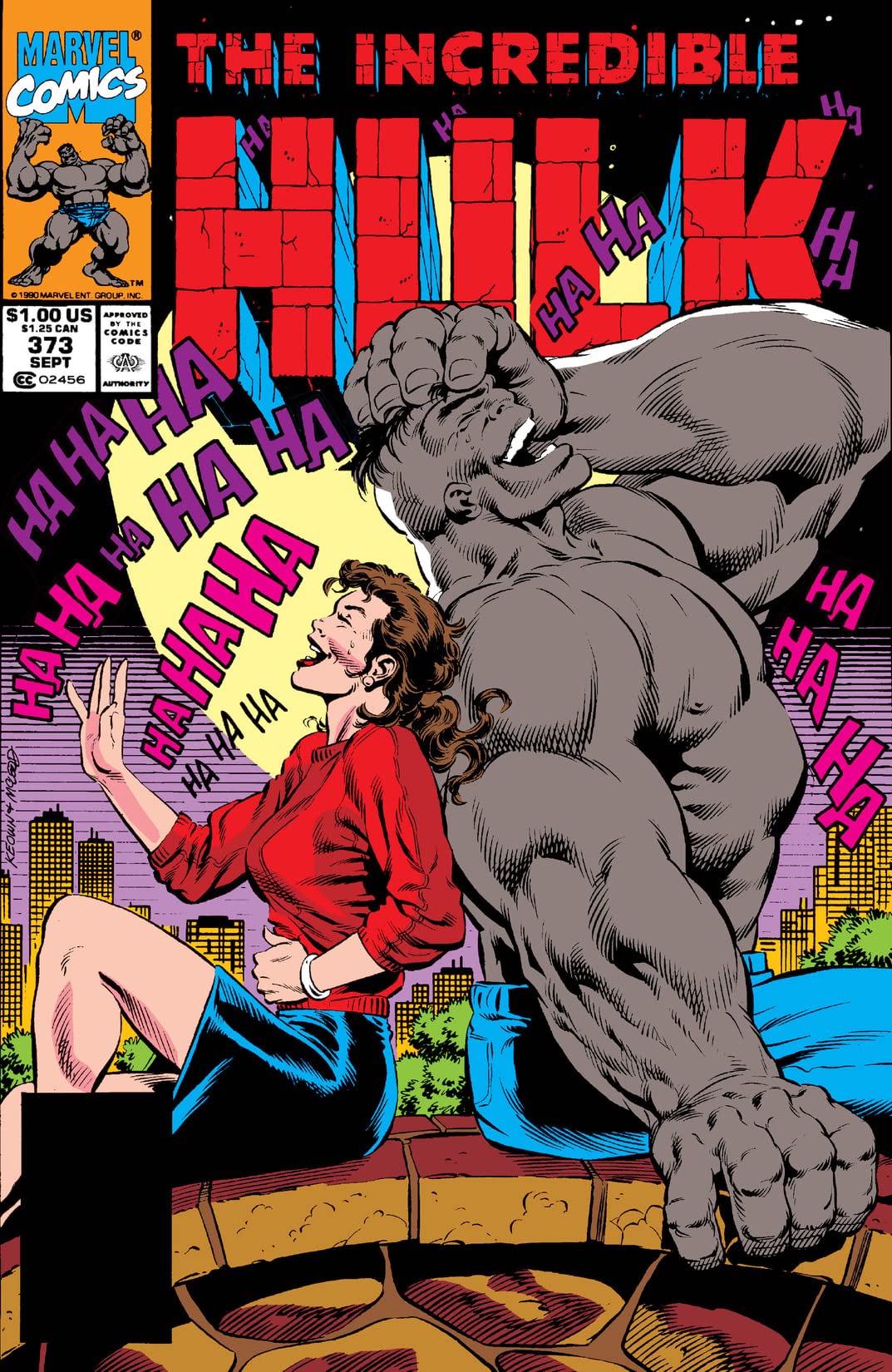 The Incredible Hulk #373 cover