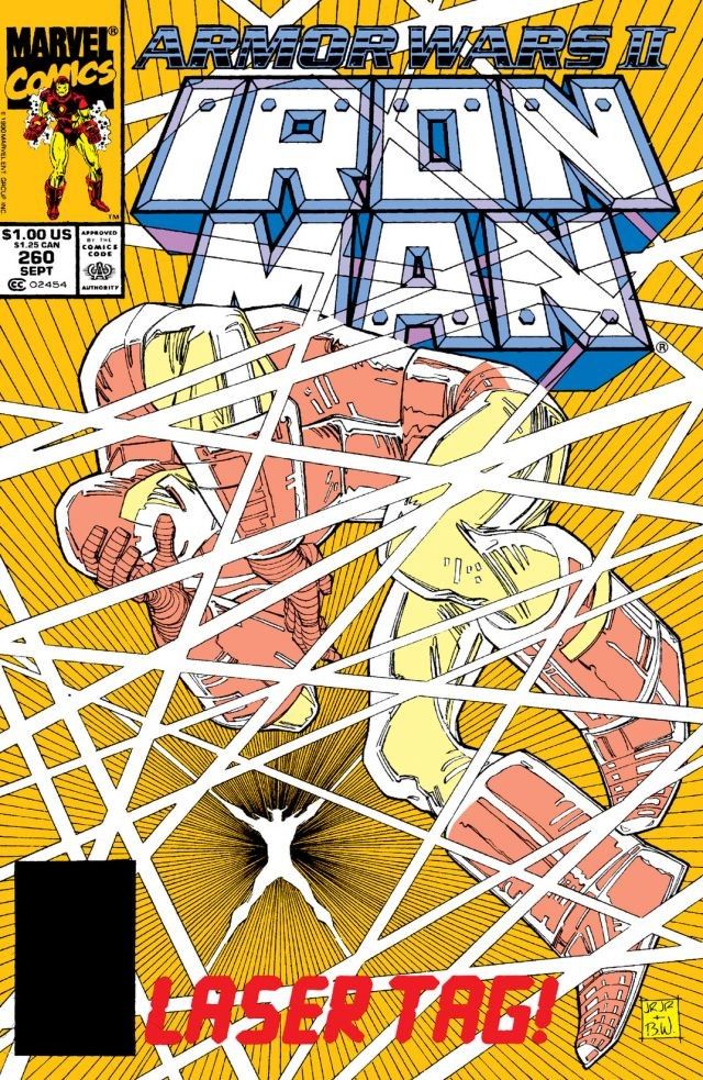 Iron Man #260 cover