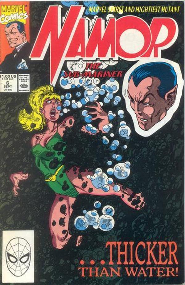 Namor, the Sub-Mariner #6 cover