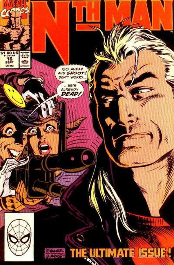 Nth Man the Ultimate Ninja #16 cover