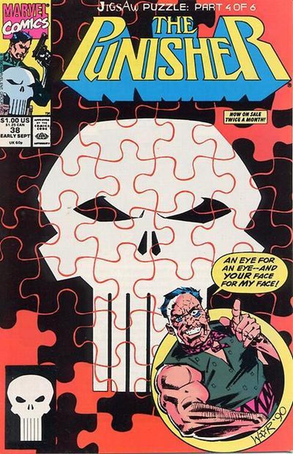 The Punisher #38 cover
