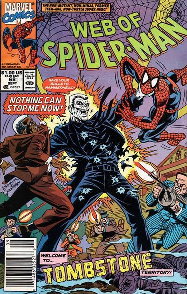 Web of Spider-Man #68 cover