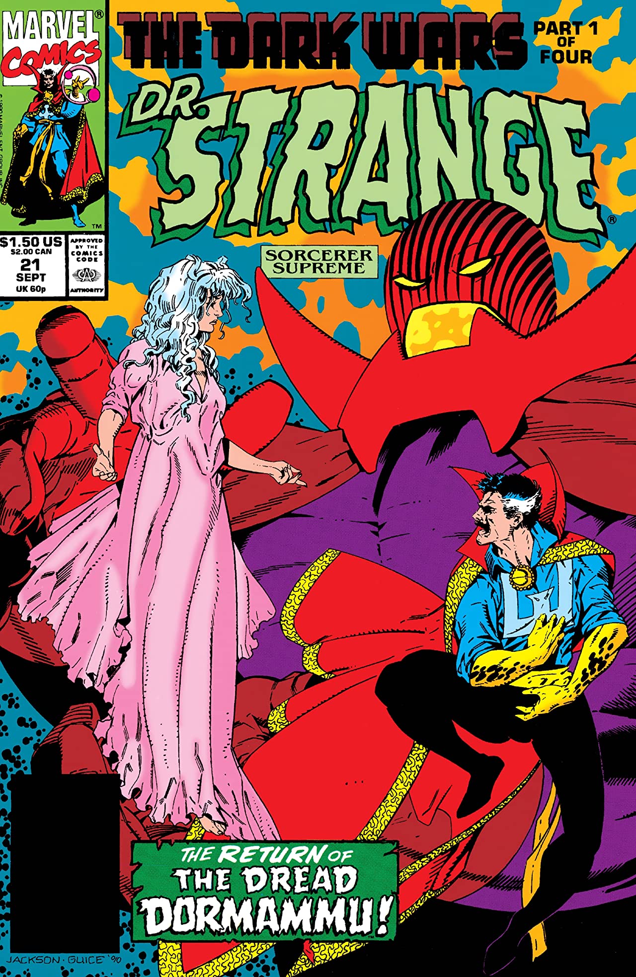 Doctor Strange, Sorcerer Supreme #21 cover