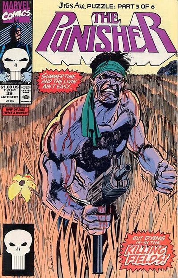 The Punisher #39 cover