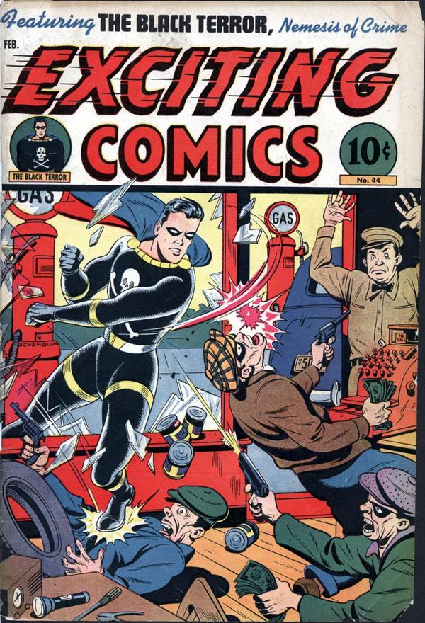 Exciting Comics #14 (44) cover