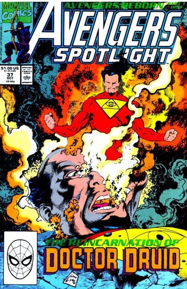 Avengers Spotlight #37 cover