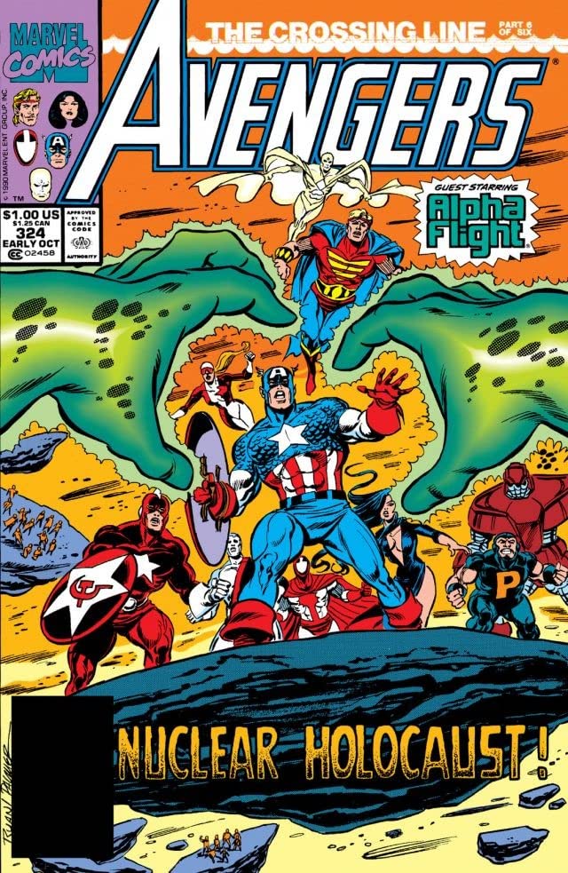 The Avengers #324 cover