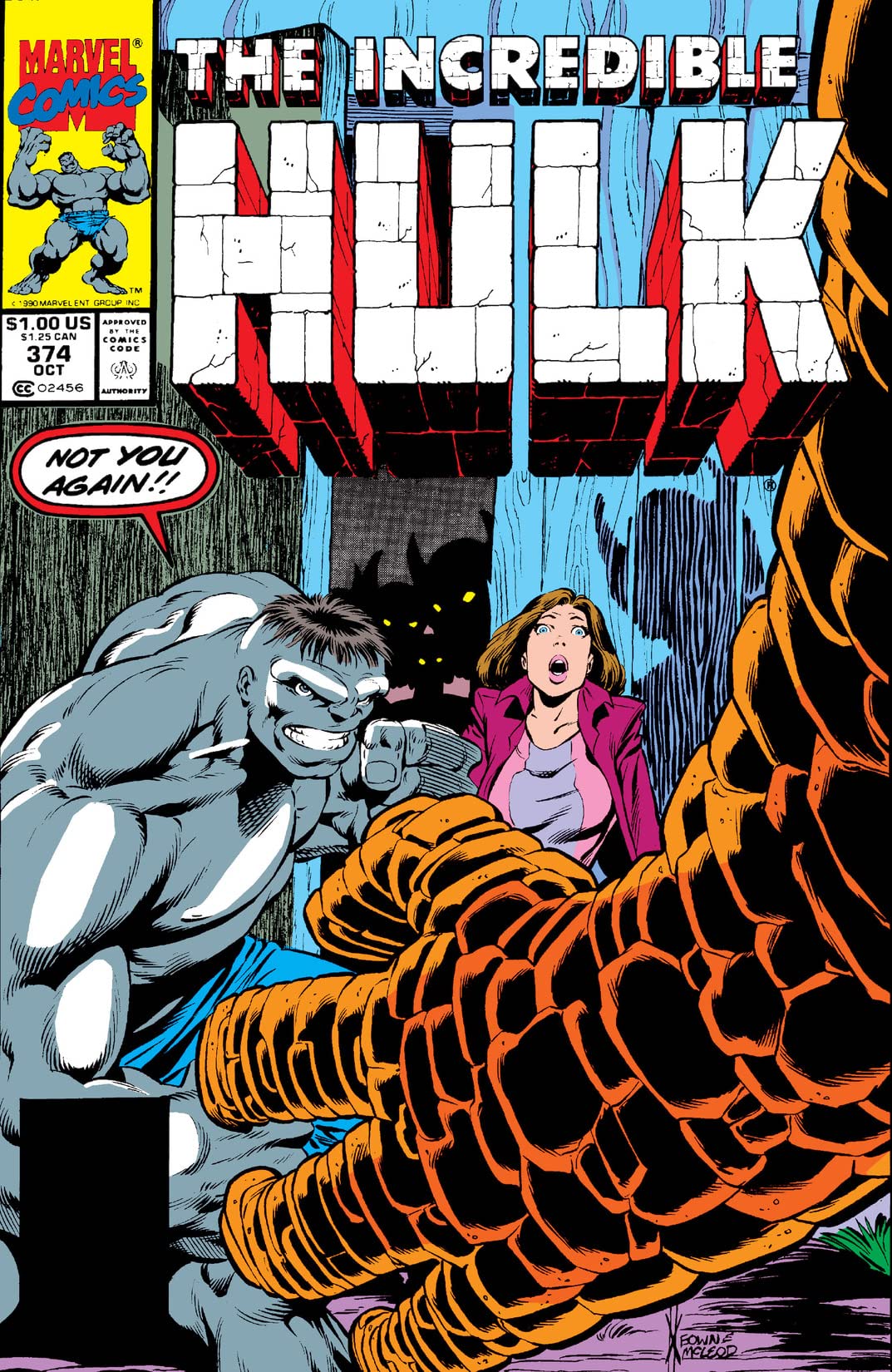 The Incredible Hulk #374 cover