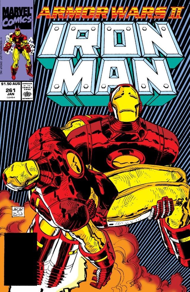 Iron Man #261 cover