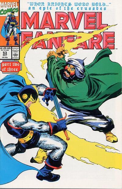 Marvel Fanfare #53 cover