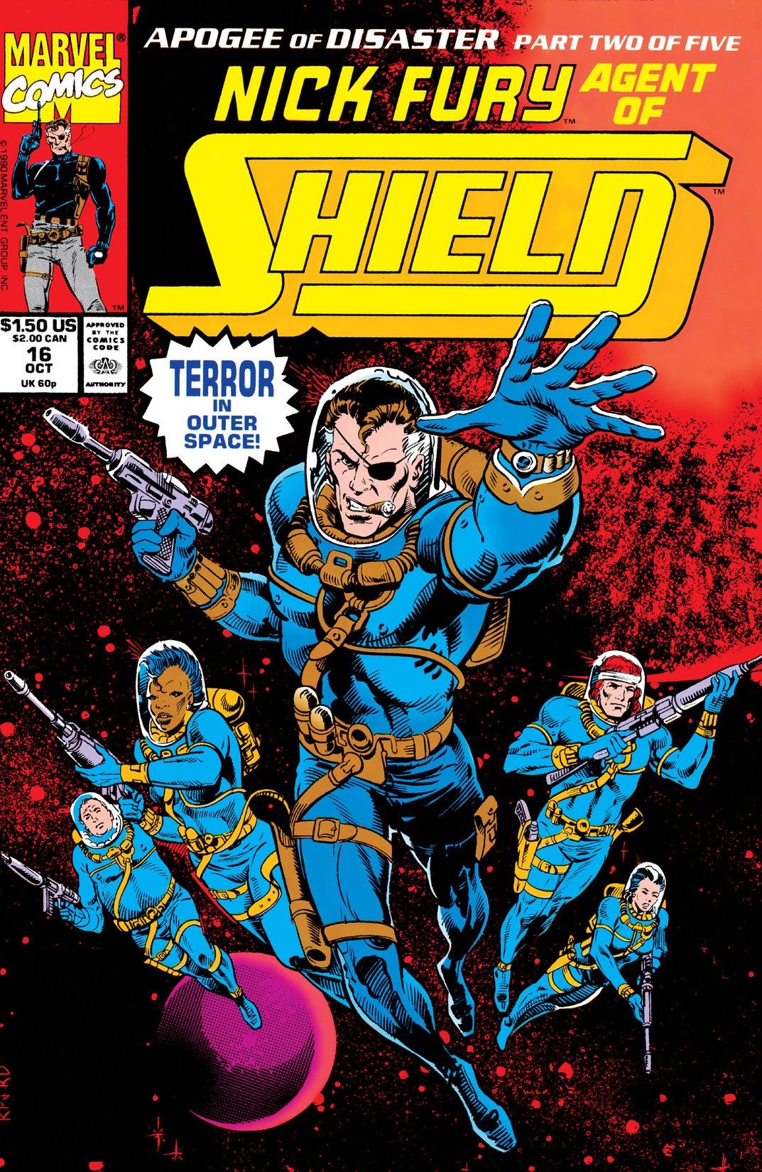 Nick Fury, Agent of S.H.I.E.L.D. #16 cover
