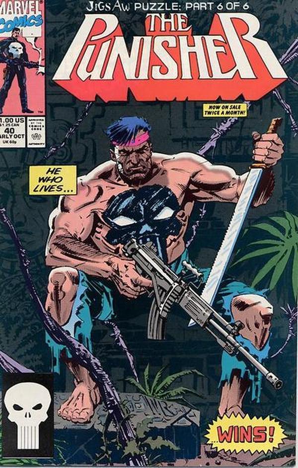 The Punisher #40 cover