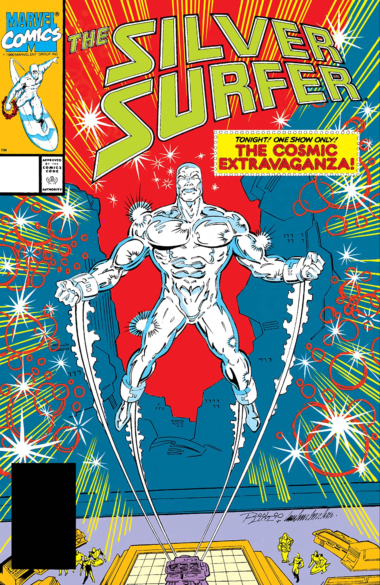 Silver Surfer #42 cover
