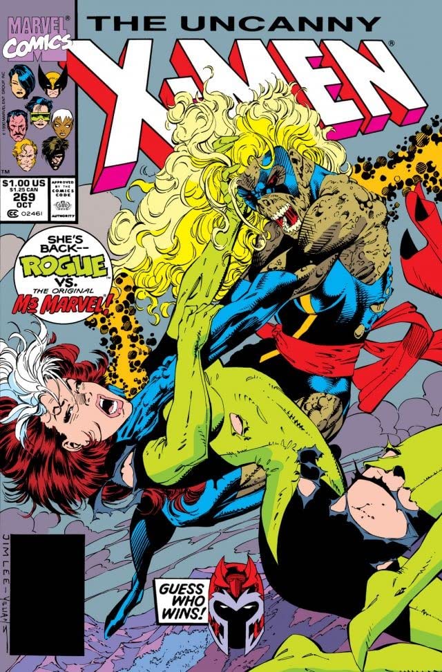 The Uncanny X-Men #269 cover