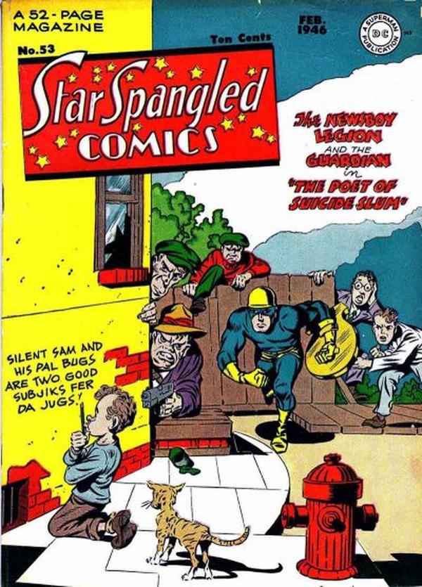 Star Spangled Comics #53 cover