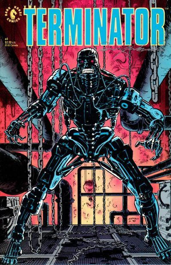 The Terminator #4 cover