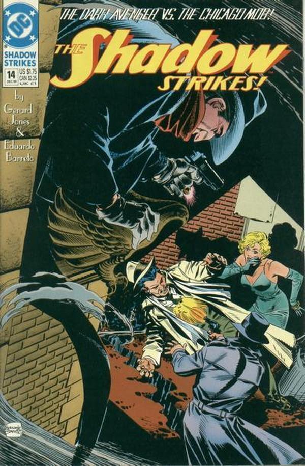 The Shadow Strikes #14 cover
