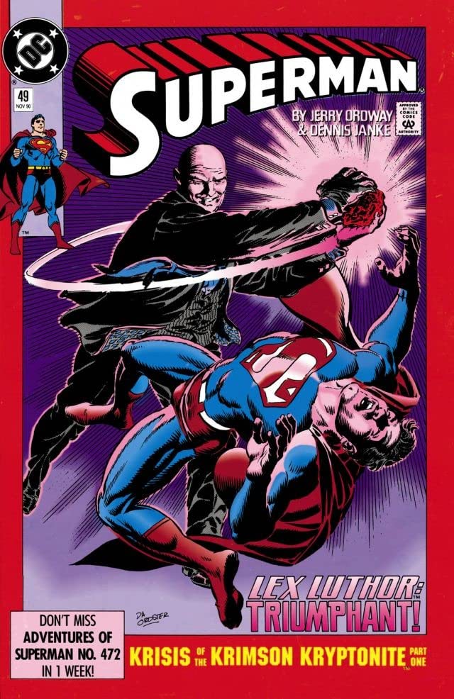 Superman #49 cover
