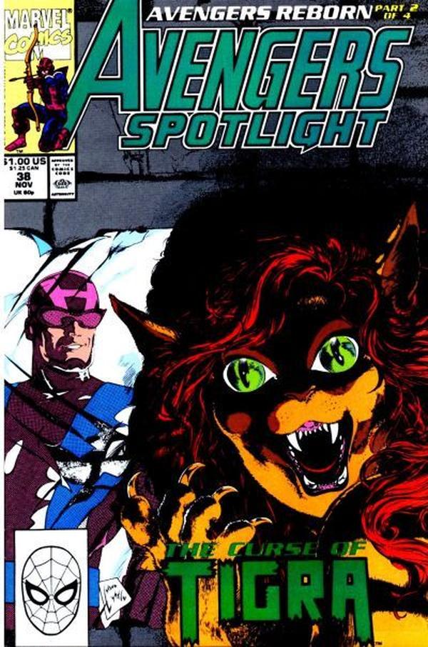Avengers Spotlight #38 cover