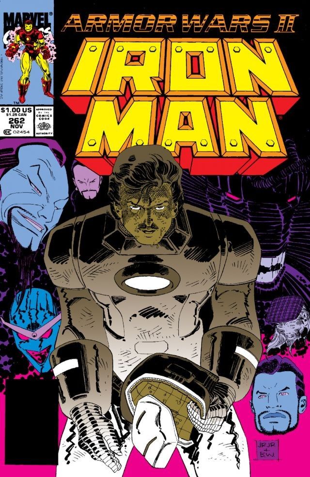 Iron Man #262 cover