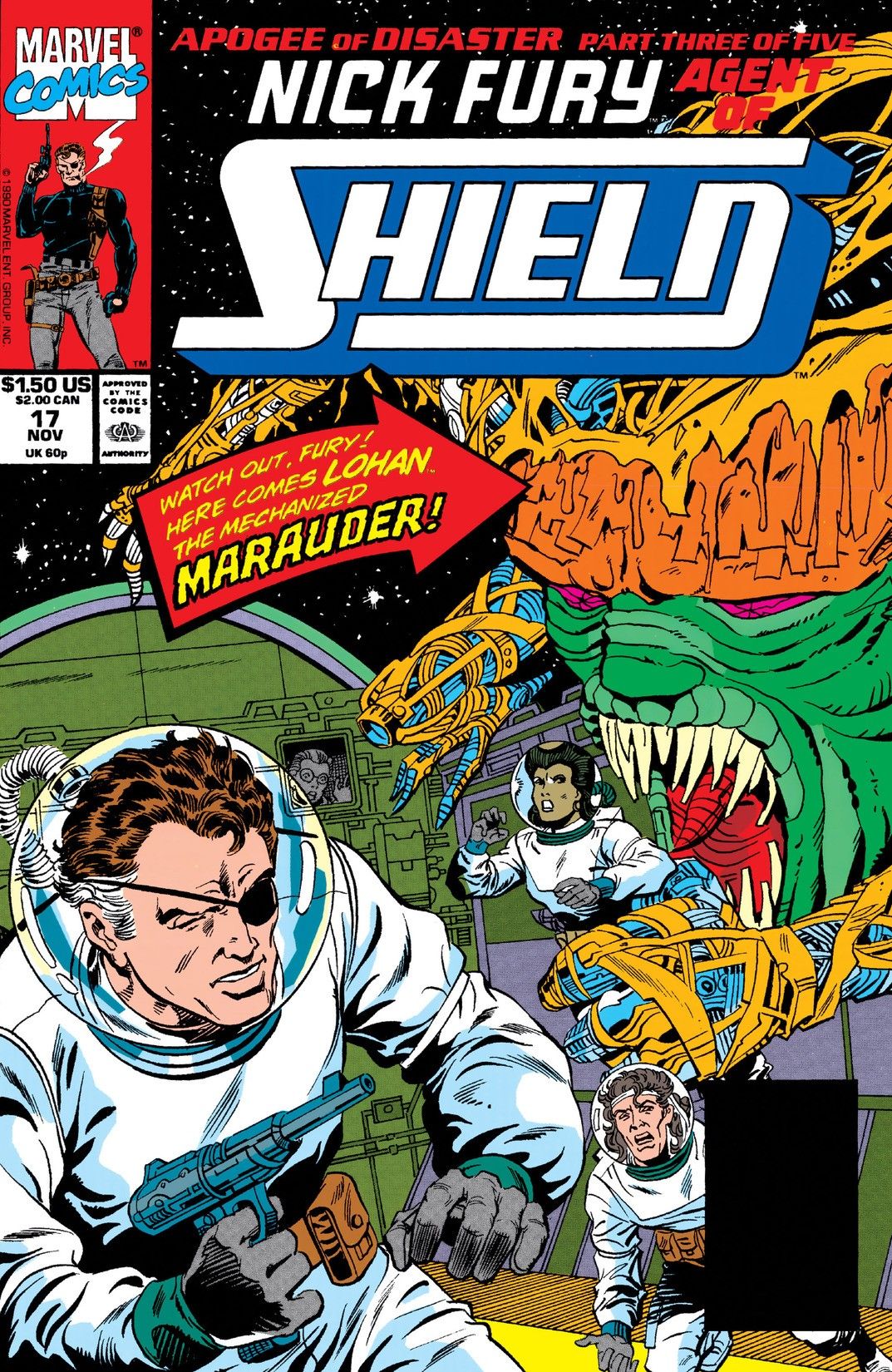 Nick Fury, Agent of S.H.I.E.L.D. #17 cover