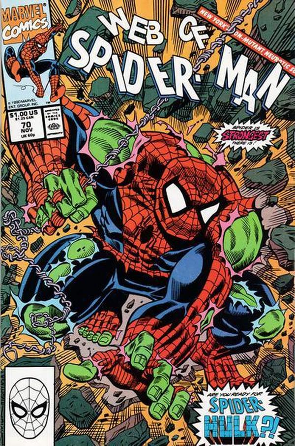 Web of Spider-Man #70 cover
