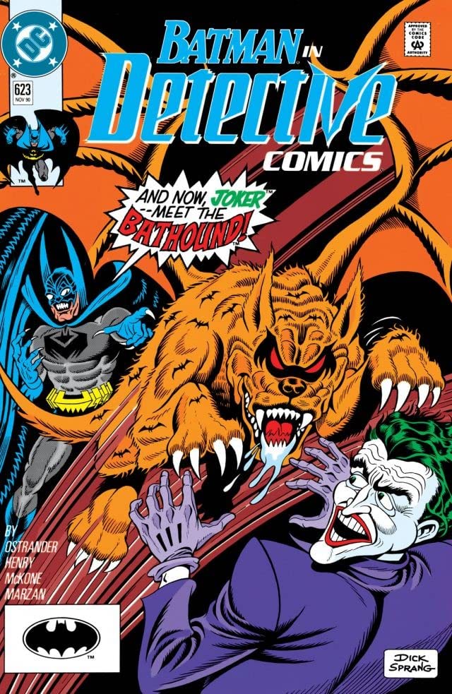Detective Comics #623 cover